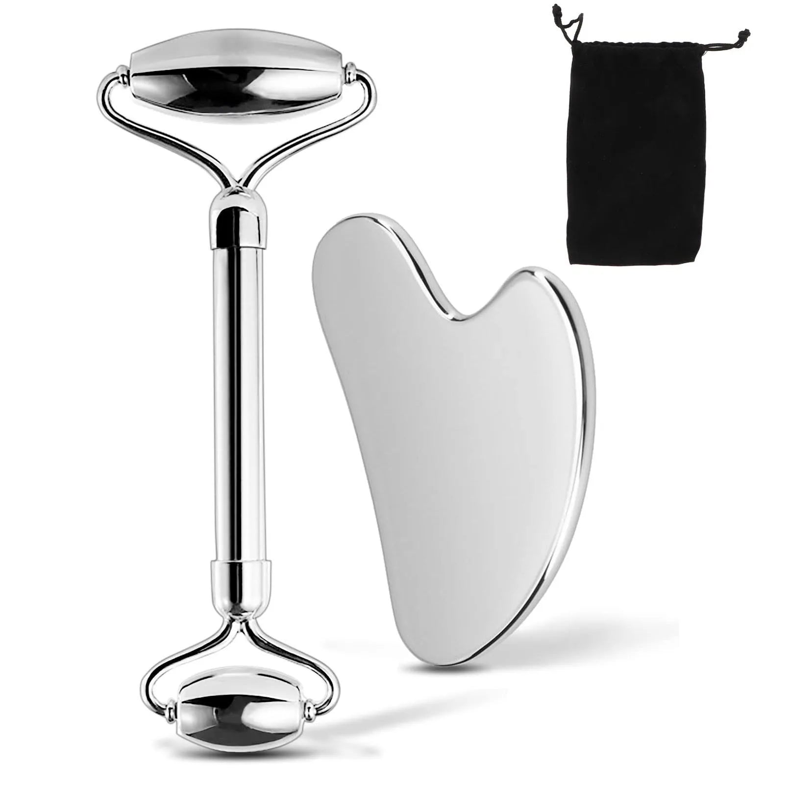 Gua Sha Inox MEDOVA — Masseur Visage Sculptant